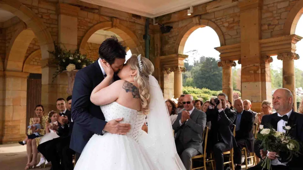 wedding, married couple